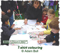 T-shirt colouring