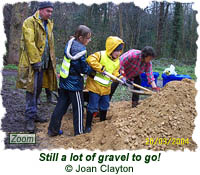 Still a lot of gravel to go!