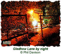 Gledhow Lane by Night